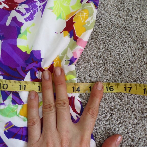 J crew floral Mini dress 6 - Picture 6 of 9